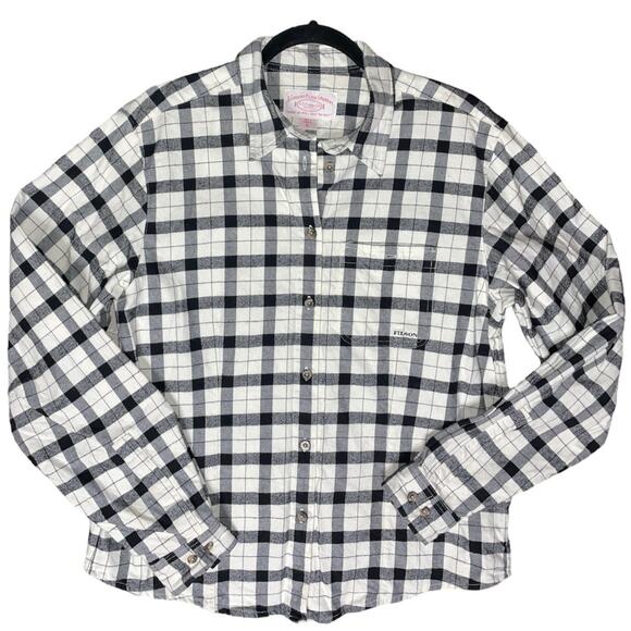 CC Filson ALASKAN Guide Women's Plaid Flannel Shirt size XL - Picture 1 of 9